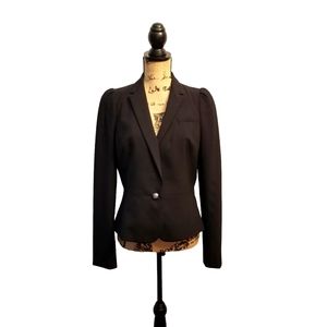 Banana Republic Black Peplum Blazer Size 8